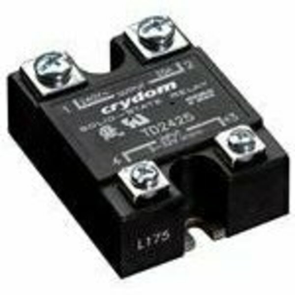 Crydom Solid State Relays - Industrial Mount Ssr Relay, Panel Mount, 240Vac/10A, 3-32Vdc In, Triac,  TD2410-B